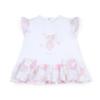 Picture of PRE ORDER Little A Bunnies & Bows Alexa Bunny Print Legging Set - Bright White