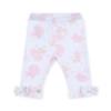 Picture of Little A Bunnies & Bows Alexa Bunny Print Legging Set - Bright White