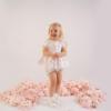 Picture of PRE ORDER Little A Bunnies & Bows Ayleigh Bunny Print Poplin Jam Pant Set - Bright White