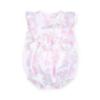 Picture of Little A Bunnies & Bows Amira Bunny Print Romper - Bright White