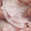 Picture of PRE ORDER Little A Bunnies & Bows Annie Bunny Jersey Romper - Bright White