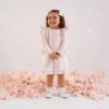 Picture of Little A Bunnies & Bows Ashleigh Bow Cardi - Pink Blossom