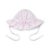 Picture of Little A Bunnies & Bows Aurora Stripe Seersucker Sunhat - Pink Blossom