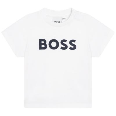 Picture of BOSS Toddler Boys Classic Logo T-shirt - White