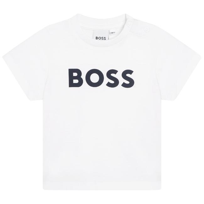 Picture of BOSS Toddler Boys Classic Logo T-shirt - White