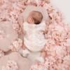 Picture of PRE ORDER Little A  Bunnies & Bows Annabell Hydrangea Frill Ankle Sock - Bright White