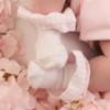 Picture of PRE ORDER Little A  Bunnies & Bows Annabell Stripe Seersucker Frill Ankle Sock - Pink Blossom