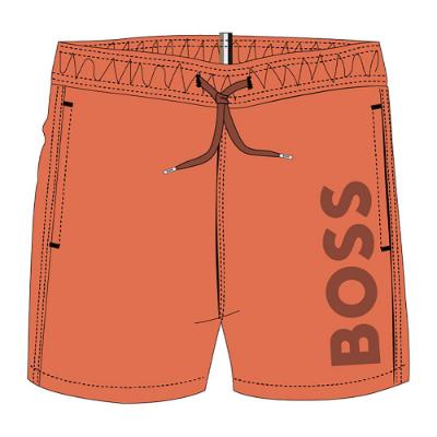 Picture of BOSS Toddler Boys Classic Swim Shorts - Orange