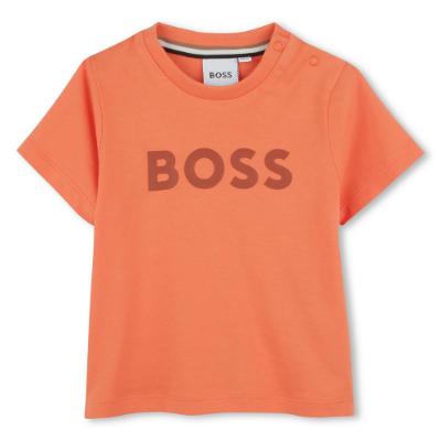 Picture of BOSS Toddler Boys Classic Logo T-shirt - Orange