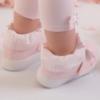 Picture of PRE ORDER Little A Bunnies & Bows Bowie  Easy On Bow Trainer - Pink Blossom