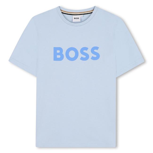 Picture of BOSS Toddler Boys Classic Logo T-shirt - Pale Blue