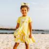 Picture of PRE ORDER A Dee Daisy Dreamer Dove Daisy Drop Waist Dress - Daisy Yellow