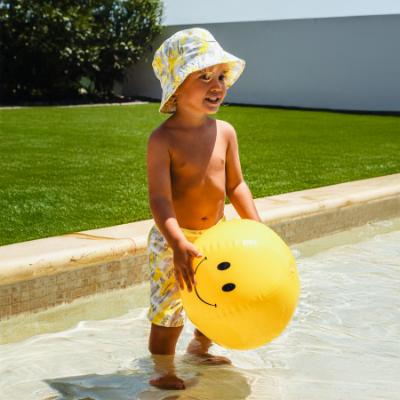 Picture of Mitch & Son Lemon Doodles Gee Doodle Print Bucket Hat - Bright White