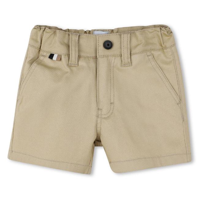 Picture of PRE-ORDER BOSS Toddler Boys Chino Shorts - Beige