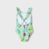 Picture of Mayoral Girls Summer Icecream Swimsuit - Aqua Blue