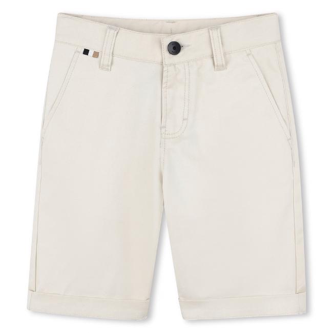 Picture of PRE-ORDER BOSS Boys Classic Chino Shorts - Sand