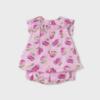 Picture of Mayoral Girls Summer Cherries Print Jampant Set X 2 -  Malva Pink