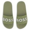 Picture of BOSS Boys Classic Logo Sliders - Khaki Green