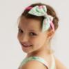 Picture of Daga Girls More Sugar Bow Headband - Fucsia Pink Green