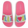 Picture of Billieblush Girls Logo Heart Sliders - Fuchsia Pink