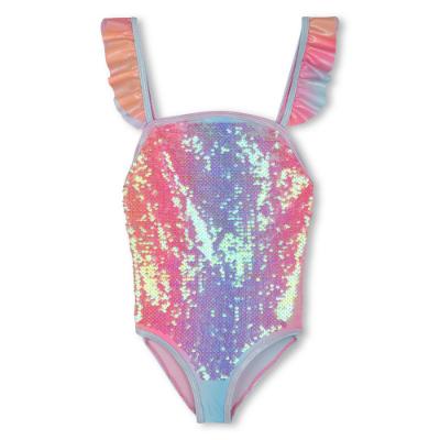 Picture of Billieblush Girls Sequin Swimsuit - Pink