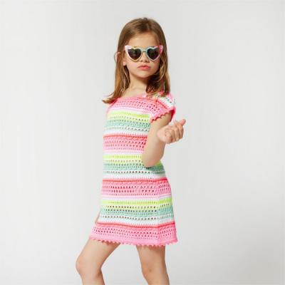 Picture of PRE-ORDER Billieblush Girls Crochet Knit Beach Dress - Pink