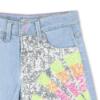 Picture of  Billieblush Girls Denim Sequin Sunshine Shorts - Blue