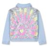 Picture of Billieblush Girls Denim Sequin Jacket - Blue