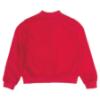 Picture of PRE ORDER Daga Girls Fluffy Cherries Applique Bomber Jacket - Red