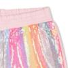 Picture of PRE-ORDER Billieblush Girls Rainbow Sequin Jersey Shorts - Pink