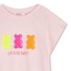 Picture of Billieblush Girls Gummy Bear T-shirt & Sequin Shorts Set - Pink