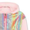 Picture of Billieblush Girls Rainbow Sequin Jersey Hoodie - Pink