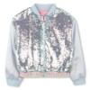 Picture of PRE-ORDER Billieblush Girls Sequin Bomber Jacket - Blue