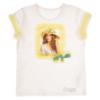 Picture of Daga Girls Sunny Lemons Applique Top & Skirt Set X 2 - Ivory Yellow