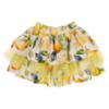 Picture of Daga Girls Sunny Lemons Applique Top & Skirt Set X 2 - Ivory Yellow