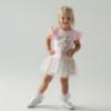 Picture of PRE ORDER Daga Girls  Ankle Socks With Tulle - Pink Blue