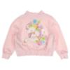 Picture of PRE ORDER Daga Girls Unicorns Sequin Applique Bomber Jacket - Pink