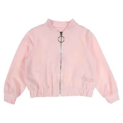 Picture of Daga Girls Unicorns Sequin Applique Bomber Jacket - Pink