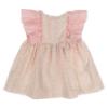 Picture of Miranda Baby Girls  Gingham & Floral Dress & Panties Set X 2 - Pink