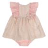 Picture of Miranda Baby Girls  Gingham & Floral Dress & Panties Set X 2 - Pink