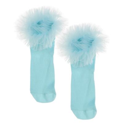 Picture of Daga Girls  Ankle Socks With Tulle - Blue 