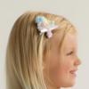 Picture of PRE ORDER Daga Girls Unicorns Bows Large Hair Clip X 1 - Pink Blue