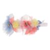 Picture of PRE ORDER Daga Girls Flowers Headband - White Pink Blue