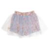 Picture of PRE ORDER Daga Girls Flowers Applique Top & Tulle Skort Set X 2 - White Pink Blue 