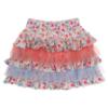 Picture of PRE ORDER Daga Girls Flowers Applique Top & Ruffle Skirt Set X 2 - White Pink Blue 