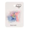 Picture of PRE ORDER Daga Girls Flowers Hair Clip X 1 - Pink Blue