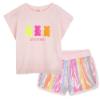 Picture of Billieblush Girls Gummy Bear T-shirt & Sequin Shorts Set - Pink