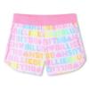 Picture of PRE-ORDER Billieblush Girls Logo Towelling Shorts Set - Pink