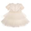 Picture of PRE ORDER Daga Girls Spanish Laces Occasion Tulle Ruffle Dress  - Ivory 