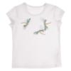 Picture of PRE ORDER Daga Girls Dragonflies Top & Embroidered Tulle Skirt Set X 2  - White Blue